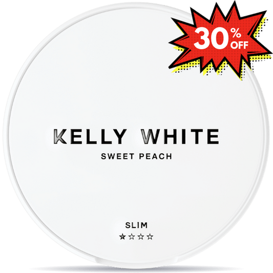 KELLY WHITE 3.6mg Sweet Peach Slim