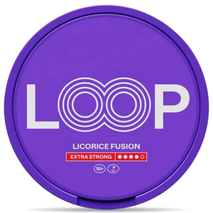 LOOP Licorice Fusion Extra Strong Slim