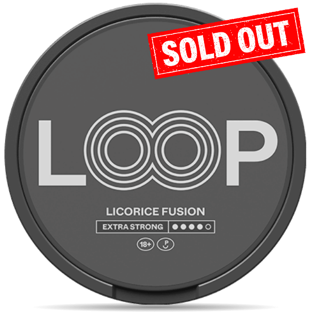 LOOP Licorice Fusion Extra Strong Slim