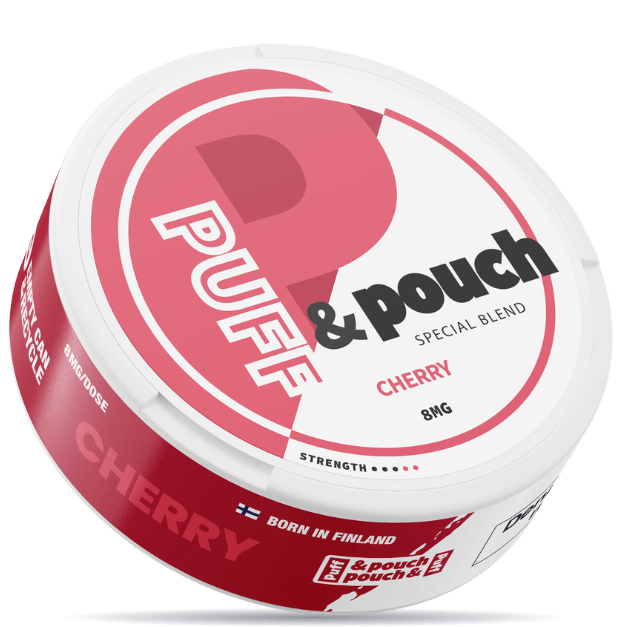 PUFF & POUCH Cherry Slim 8mg