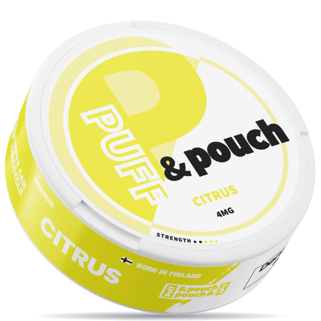 PUFF & POUCH 4mg Citrus Slim