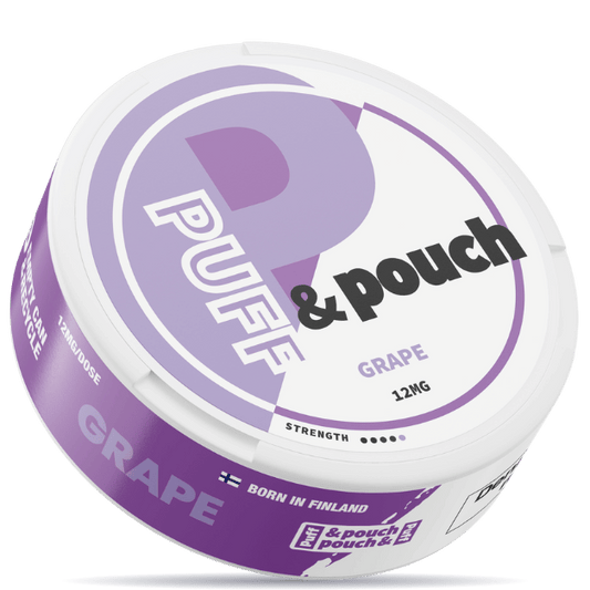 PUFF & POUCH Grape Slim 12mg