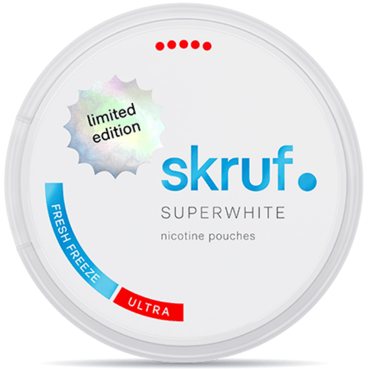 Skruf Superwhite Fresh Freeze Ultra Strong