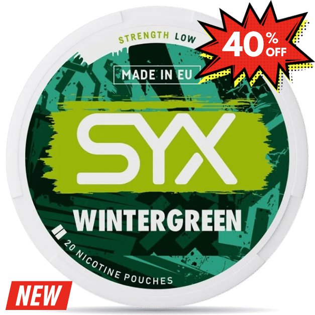 SYX 3mg Wintergreen Low