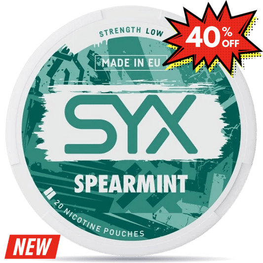 SYX 3mg Spearmint Low