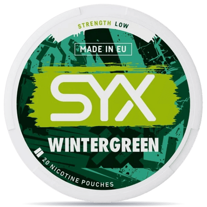 SYX 3mg Wintergreen Low
