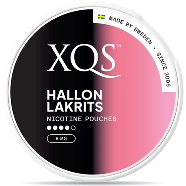 XQS Hallon Lakrits 8 mg
